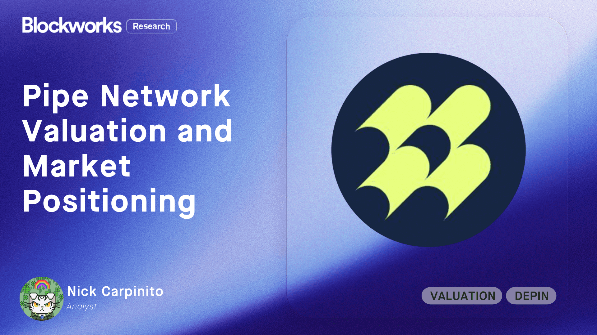 Pipe Network Valuation and Market Positioning