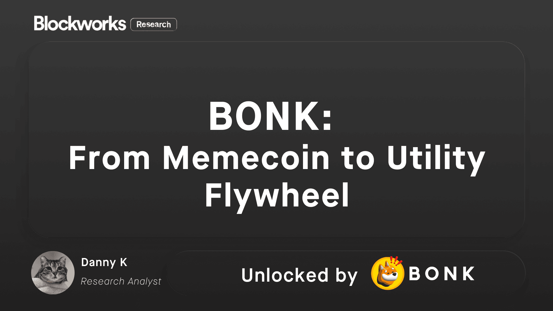 BONK: From Memecoin to Utility Flywheel