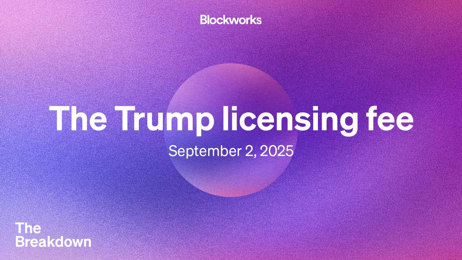 WLFI: The token is the product
