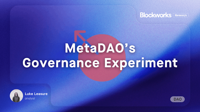 MetaDAO: Market Incentives for Improved Decision-Making