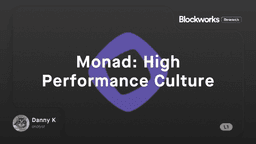 Monad: High Performance Culture
