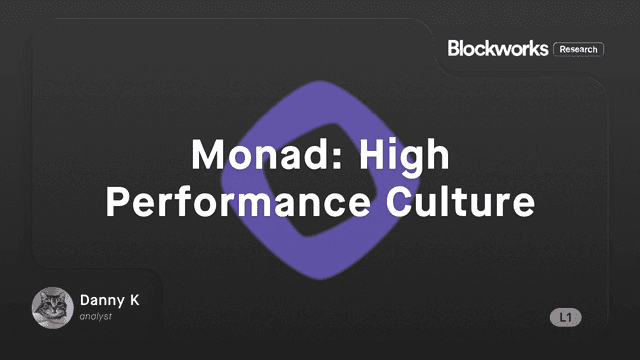 Monad: High Performance Culture