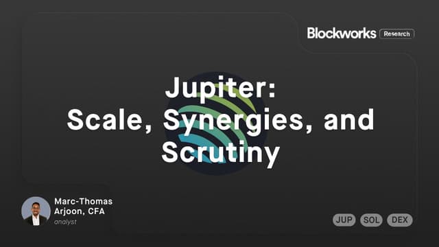 Jupiter: Scale, Synergies, and Scrutiny