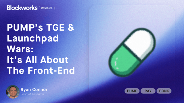 PUMP’s TGE & Launchpad Wars: It’s All About The Front-End