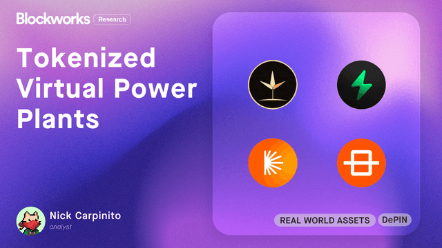 Tokenized Virtual Power Plants