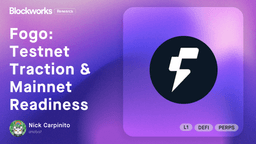 Fogo: Testnet Traction & Mainnet Readiness
