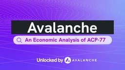 Avalanche: An Economic Analysis of ACP-77