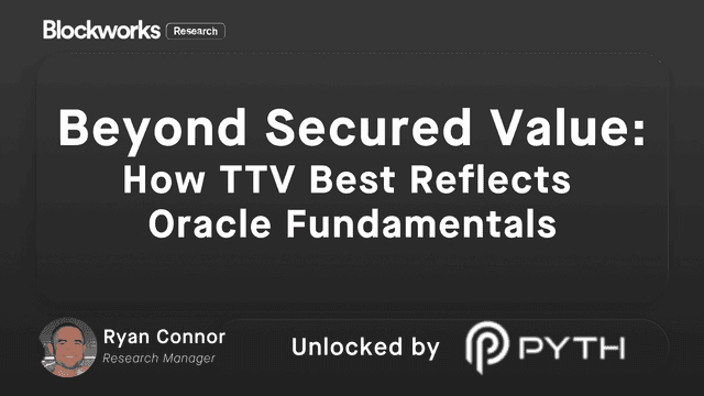 Beyond Secured Value: How TTV Best Reflects Oracle Fundamentals