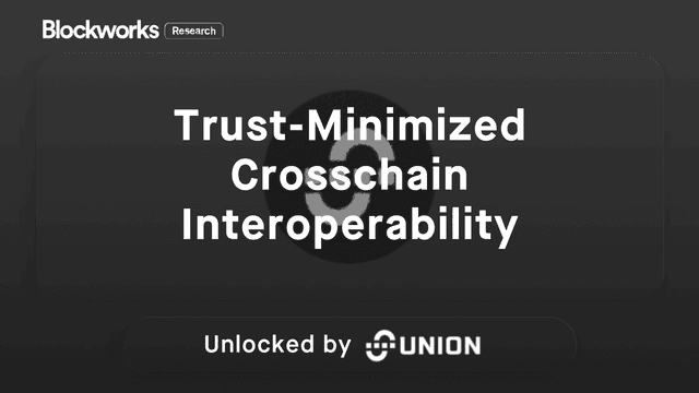 Trust-Minimized Crosschain Interoperability 