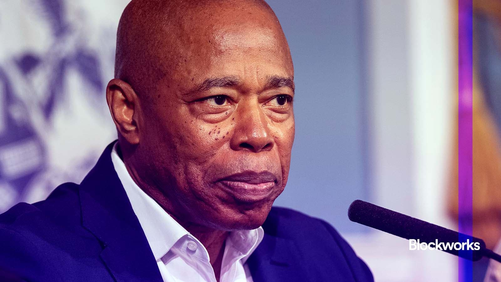 Eric Adams crypto summit features all-day open bar and BitLicense criticism