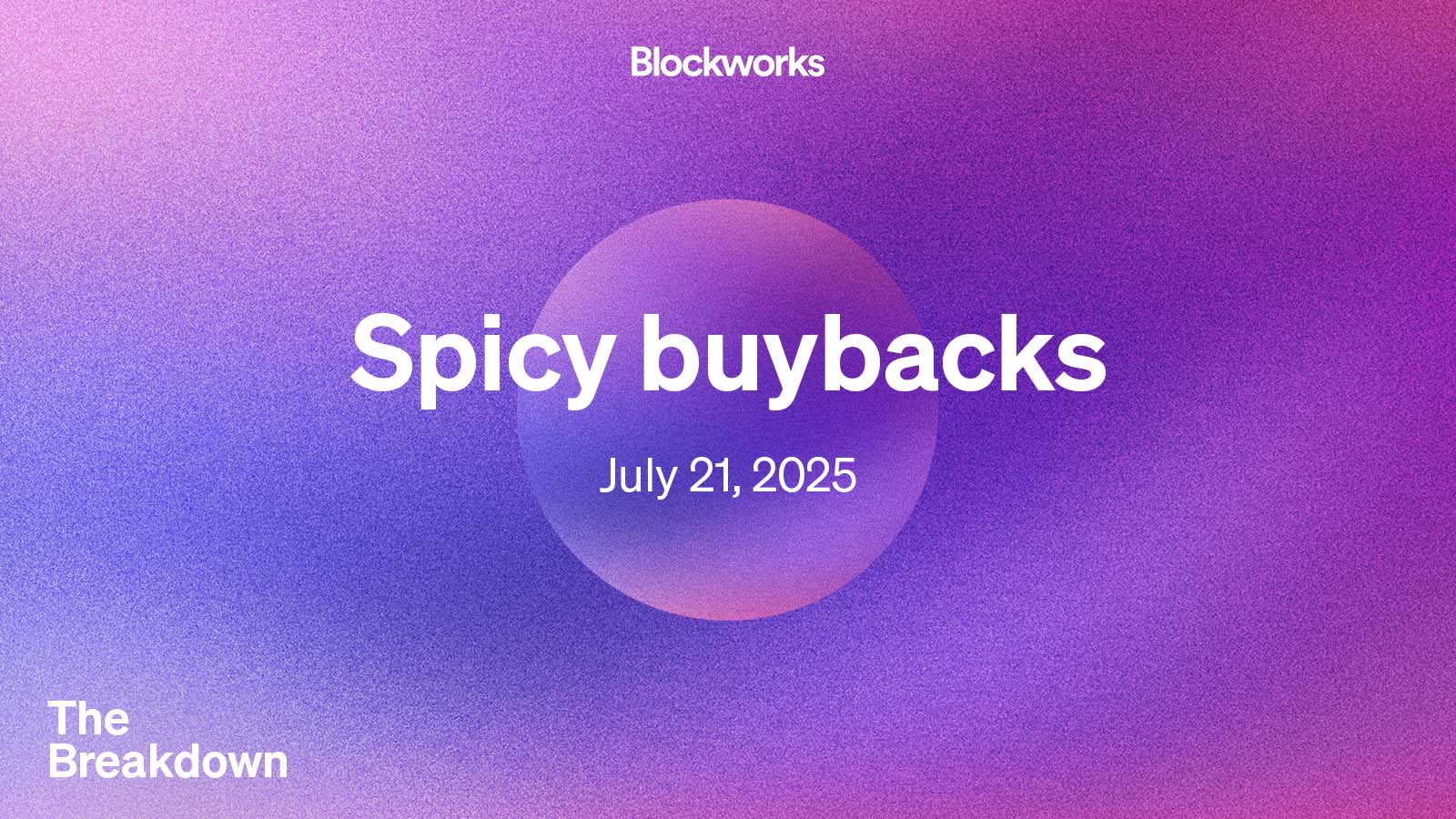 Should token holders demand all the revenue?