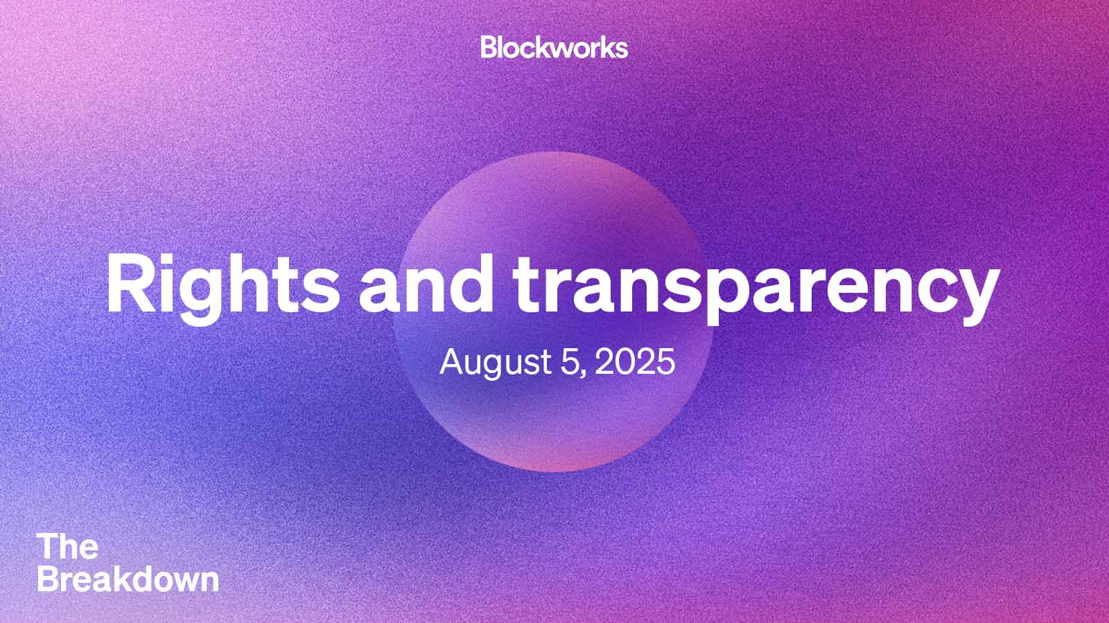 Investing in crypto is investing in incentives