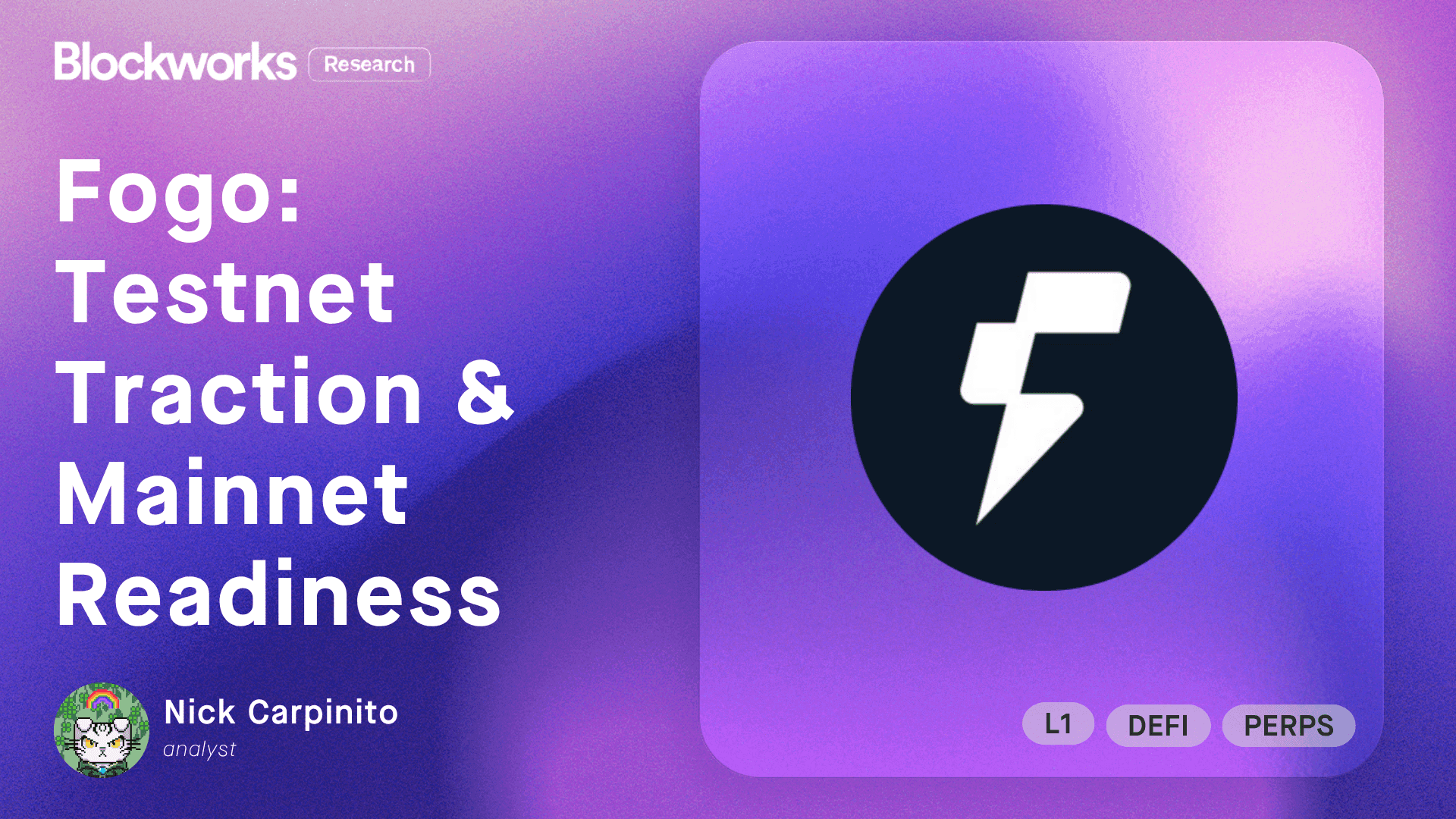 Fogo: Testnet Traction & Mainnet Readiness