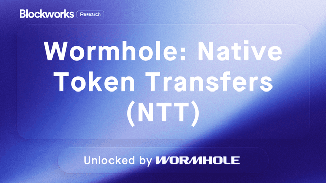 Wormhole: Native Token Transfers (NTT)