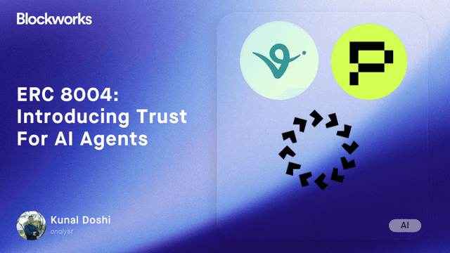 ERC 8004: Introducing Trust for AI Agents