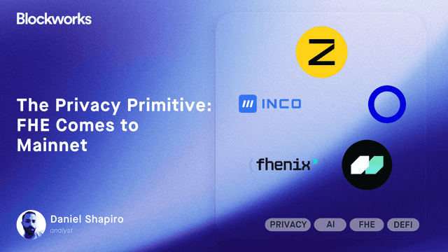 The Privacy Primitive: FHE Comes to Mainnet